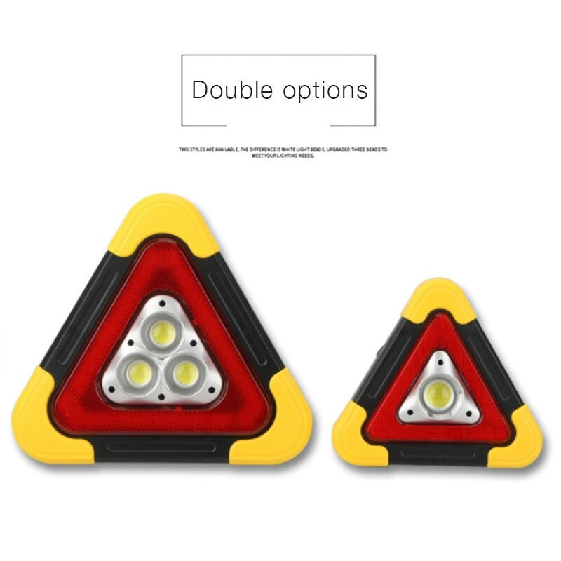 Multifunctional cob working lamp. Portable Flood Lamp COB Work Light Triangle Warning Light SOS Searchlight Emergency Warning Multifunctional cob working lamp. Portable Flood Lamp COB Work Light Triangle Warning Light SOS Searchlight Emergency Warning